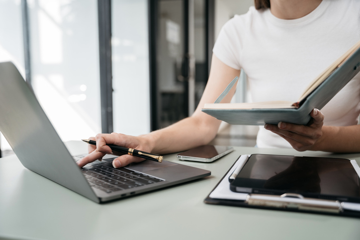 Personal assistant managing schedules during the holidays.