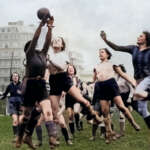 Honey Nettie Ball playing soccer